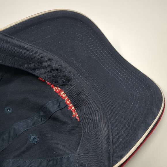 Parametrix Strapback Baseball Cap Blue One Size Adjustable Cotton Port Authority - Picture 8 of 9